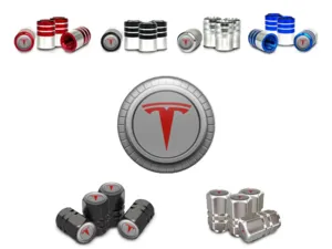Tesla Caps Valve Roues SUV Style Drift